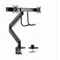 Gembird MA-DA2-04 monitora stiprinājums un statīvs 81,3 cm (32") Galds Melns Gembird MA-DA2-04 monitora stiprinājums un statīvs 81,3 cm (32") Galds Melns