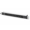 Digitus DN-95426 tehonjakeluyksikkö 12 AC-pistorasia(a) 1U
