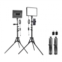 Neewer BP300 studio set two LED lights + tripods + phone holders Neewer BP300 studio set two LED lights + tripods + phone holders