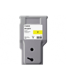 Canon PFI-207 Y rašalo kasetė 1 vnt Originalus Geltona