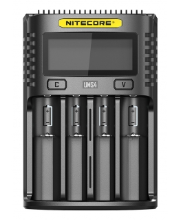 Nitecore UMS4 bateriju lādētājs Sadzīves akumulators Līdzstrāvas