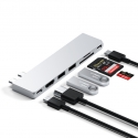 Satechi ST-HUCPHSS док-станция для ноутбука Док-разъём USB 3.2 Gen 2 (3.1 Gen 2) Type-C Серебристый Satechi ST-HUCPHSS док-станция для ноутбука Док-разъём USB 3.2 Gen 2 (3.1 Gen 2) Type-C Серебристый