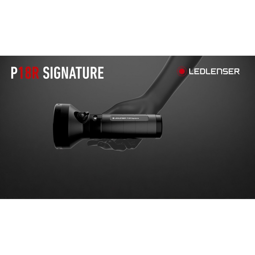 Ledlenser P18R Black Hand flashlight LED – 2