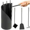 Kaminer 25970 Fireplace Tool Set, 4 Pieces Kaminer 25970 Fireplace Tool Set, 4 Pieces