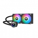 Thermaltake TT TH240 ARGB Procesorius Universalusis skystinis aušintuvas 12 cm Juoda 1 vnt Thermaltake TT TH240 ARGB Procesorius Universalusis skystinis aušintuvas 12 cm Juoda 1 vnt