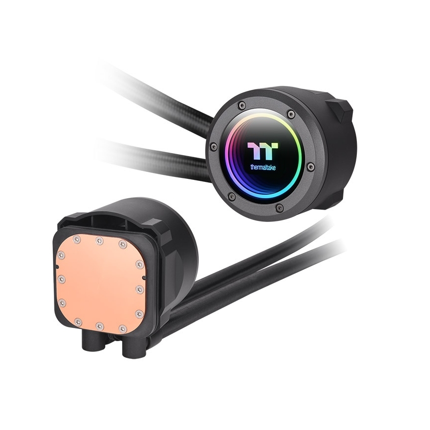 Thermaltake TT TH240 ARGB Procesors Universāls šķidruma dzesētājs 12 cm Melns 1 pcs – 2