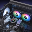 Thermaltake TT TH240 ARGB Protsessor Kõik-ühes vedelikujahuti 12 cm Must 1 tk Thermaltake TT TH240 ARGB Protsessor Kõik-ühes vedelikujahuti 12 cm Must 1 tk