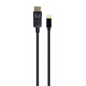 Cablexpert CCP-MDP2-6 „DisplayPort“ kabelis 1,8 m Mini DisplayPort Juoda Cablexpert CCP-MDP2-6 „DisplayPort“ kabelis 1,8 m Mini DisplayPort Juoda
