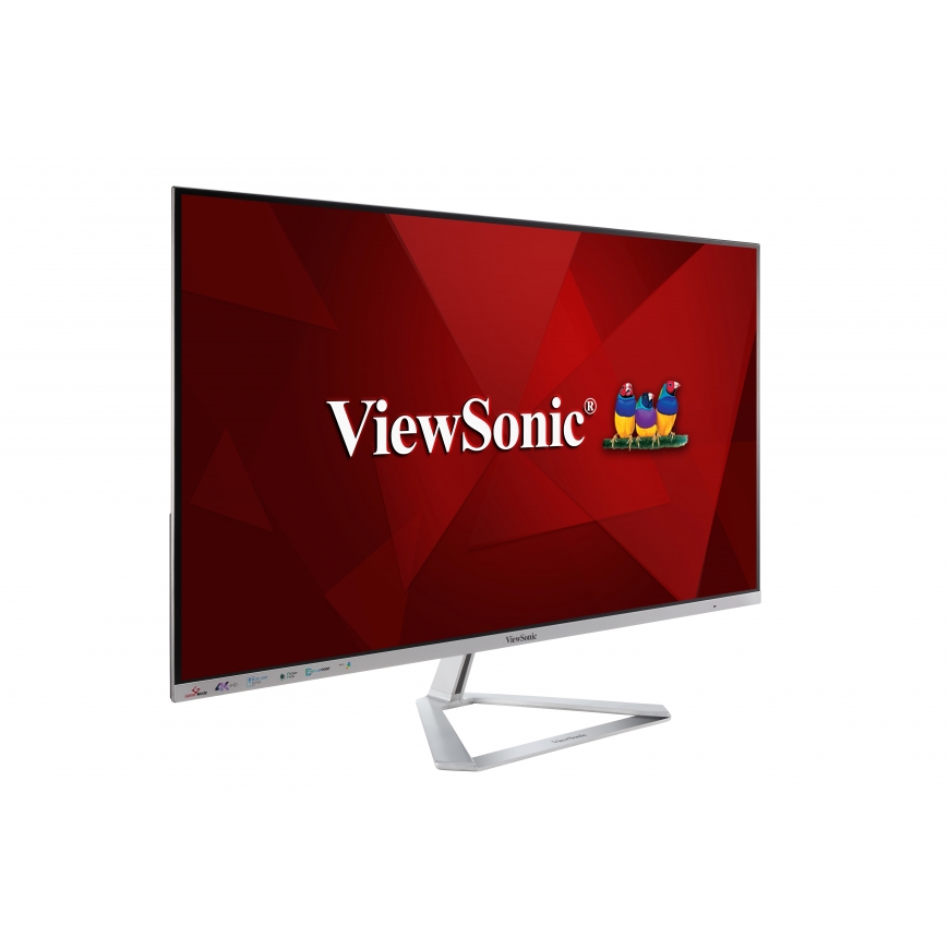 Viewsonic VX Series VX3276-4K-mhd LED display 81,3 cm (32") 3840 x 2160 pikseliä 4K Ultra HD Hopea – 3