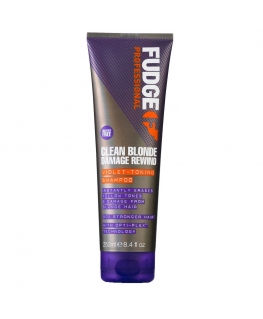 Fudge Professional Clean Blonde Damage Rewind Purple Toning Shampoo 250ml Unisex