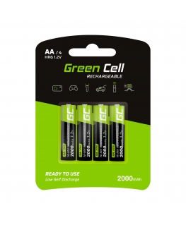 Green Cell GR02 батарейка Перезаряжаемая батарея AA Никель-металл-гидридный (NiMH)