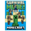 Kids Licensing Minecraft Notebook with led clock
