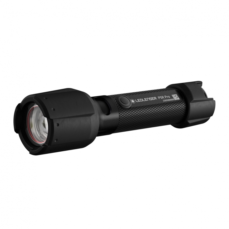 Ledlenser P5R Pro melna rokas lampa