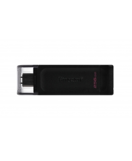 Kingston Technology DataTraveler 70 USB zibatmiņa 256 GB USB Veids-C 3.2 Gen 1 (3.1 Gen 1) Melns