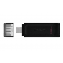 Kingston Technology DataTraveler 70 USB-välkmälu 256 GB USB tüüp-C 3.2 Gen 1 (3.1 Gen 1) Must Kingston Technology DataTraveler 70 USB-välkmälu 256 GB USB tüüp-C 3.2 Gen 1 (3.1 Gen 1) Must
