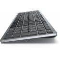 DELL KB740 klaviatuur Kontor RF juhtmeta ühendus + Bluetooth QWERTY US rahvusvaheline Hall, Must DELL KB740 klaviatuur Kontor RF juhtmeta ühendus + Bluetooth QWERTY US rahvusvaheline Hall, Must