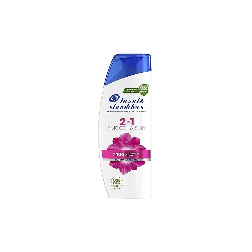 Head&Shoulders Smooth & Silky 2в1 Шампунь и Кондиционер от перхоти 330 мл – 2