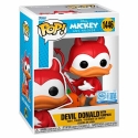 Funko POP -hahmo Disney Mikki ja ystävät Paholainen Donald kurpitsalla, eksklusiivinen