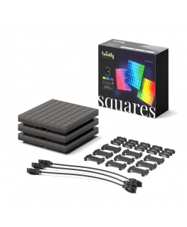 Twinkly Squares Extension Kit Viedā apgaismojuma komplekts Wi-Fi/Bluetooth