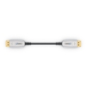 FiberX FX-I260-010 DisplayPort-kaabel 10 m Must, Hõbe FiberX FX-I260-010 DisplayPort-kaabel 10 m Must, Hõbe