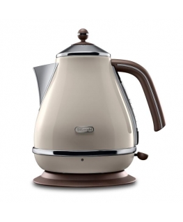 De’Longhi KBOV2001.BG elektriskās tējkanna 1,7 L 2000 W Bēšs