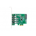 Lanberg PCE-US3-004 интерфейсная карта/адаптер Внутренний USB 3.2 Gen 1 (3.1 Gen 1) Lanberg PCE-US3-004 интерфейсная карта/адаптер Внутренний USB 3.2 Gen 1 (3.1 Gen 1)