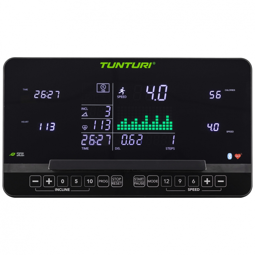 Tunturi T80 treadmill 550 x 1530 mm 22 km/h – 2