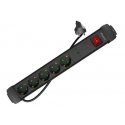Lanberg SP1-05F-0300-BK удлинитель 3 m 5 розетка(и) Для помещений Черный Lanberg SP1-05F-0300-BK удлинитель 3 m 5 розетка(и) Для помещений Черный