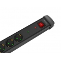 Lanberg SP1-05F-0300-BK удлинитель 3 m 5 розетка(и) Для помещений Черный Lanberg SP1-05F-0300-BK удлинитель 3 m 5 розетка(и) Для помещений Черный