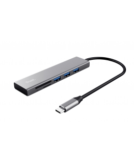 Trust Halyx USB 3.2 Gen 1 (3.1 Gen 1) Type-C 104 Мбит/с Алюминий