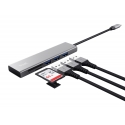 Trust Halyx USB 3.2 Gen 1 (3.1 Gen 1) Type-C 104 Mbit/s Aluminium Trust Halyx USB 3.2 Gen 1 (3.1 Gen 1) Type-C 104 Mbit/s Aluminium