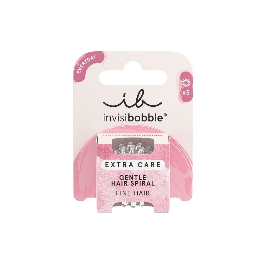 invisibobble Extra Care Crystal Clear hair accessory Hair ribbon 3 pc(s) – 3