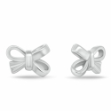 Brilio Silver Sidabriniai kõrvarõngad Bows EA1206W Brilio Silver Sidabriniai kõrvarõngad Bows EA1206W