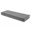 Digitus DS-72216 (KVM) tastatūras/video/peļu pārslēgšanas mehānisms Statņa montāža Melns Digitus DS-72216 (KVM) tastatūras/video/peļu pārslēgšanas mehānisms Statņa montāža Melns