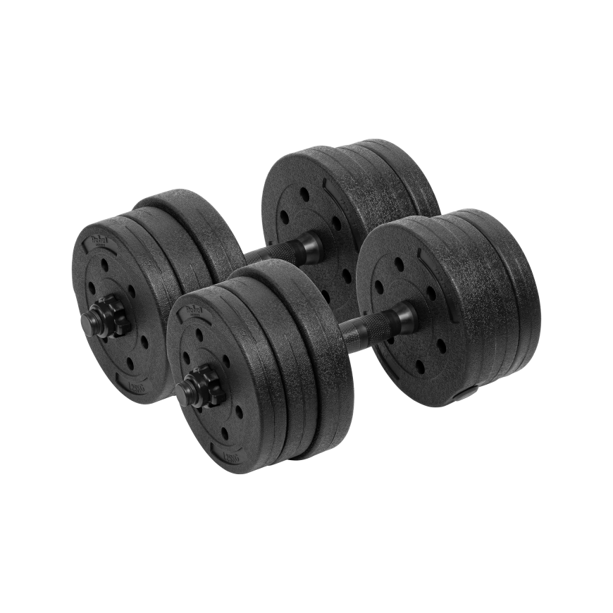 Reguleeritavad bituumsed hantlid 2x10kg REBEL ACTIVE – 2