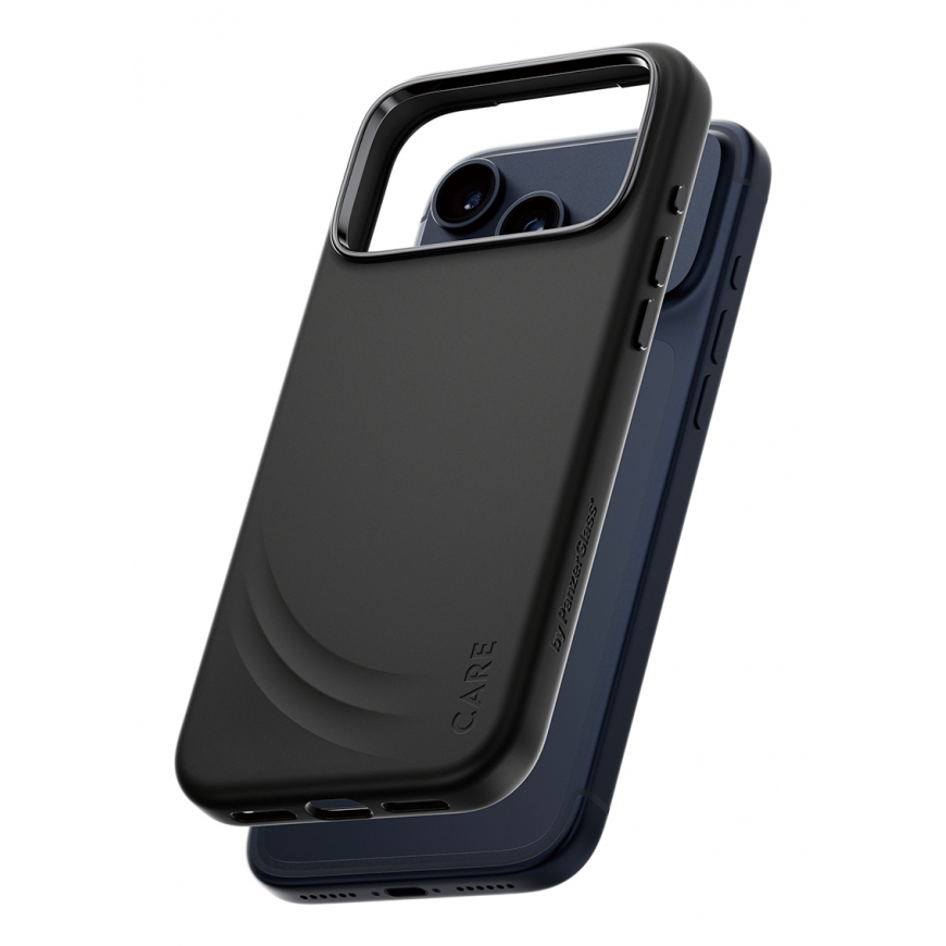 PanzerGlass CARE by ® Feature FLOW Case Black w. MagSafe iPhone 17 Pro Max mobiiltelefoni ümbris Kat