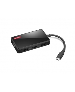 Lenovo GX91M73945 dokstacija Vadu USB 3.2 Gen 1 (3.1 Gen 1) Type-C Melns