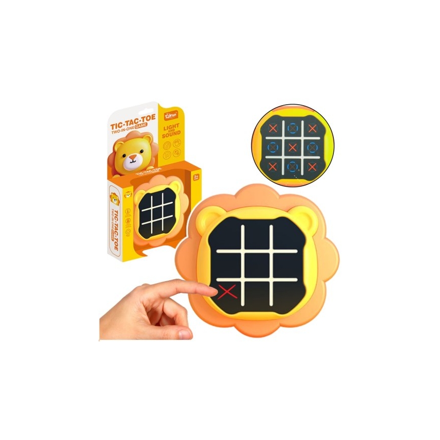 Lean Toys Elektroninis žaidimas „Liūtas 3in1“ – 2