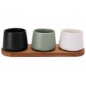 Desert plate set for 6 people Trianon 19.5 cm white LUMINARC Desert plate set for 6 people Trianon 19.5 cm white LUMINARC