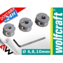 WOLFCRAFT GILUMO REGULIATORIAI KOMPLEKTAS 3 vnt. 6/8/10mm