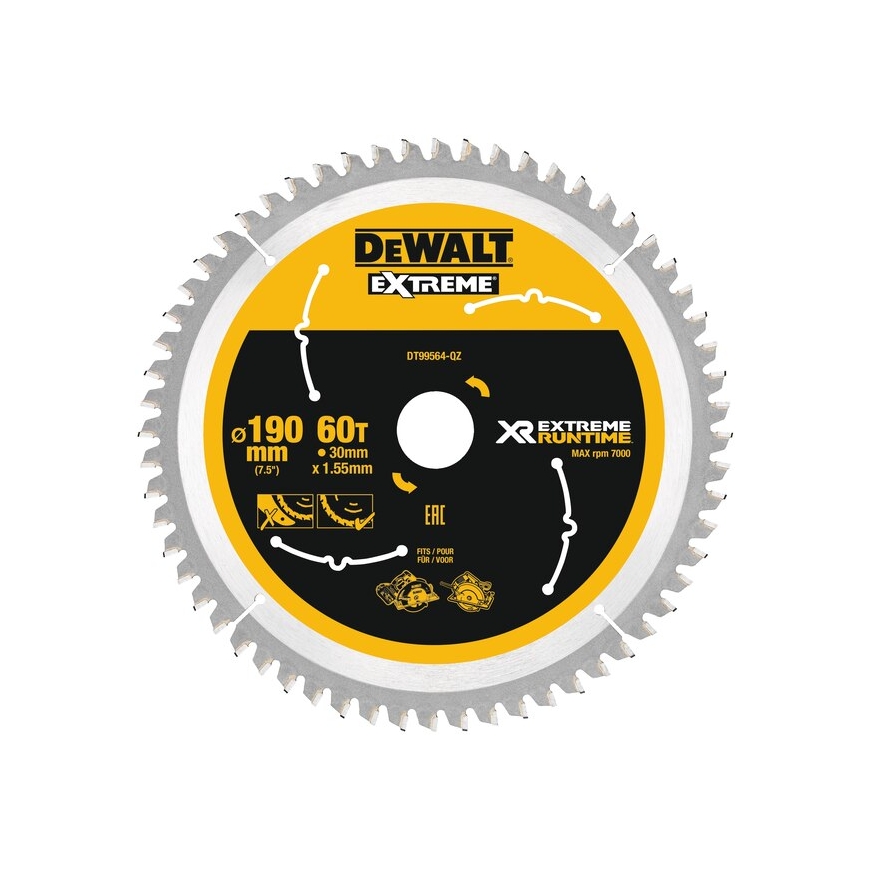 DeWALT DT99564-QZ griezējdisks disku zāģiem 19