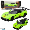 Lean Toys Sports Car with Pull-Back Mechanism Lights Sounds Green 1:22 Lean Toys Sports Car with Pull-Back Mechanism Lights Sounds Green 1:22