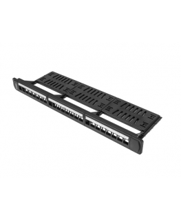 Lanberg PPKS-1124-B patch panel 1U
