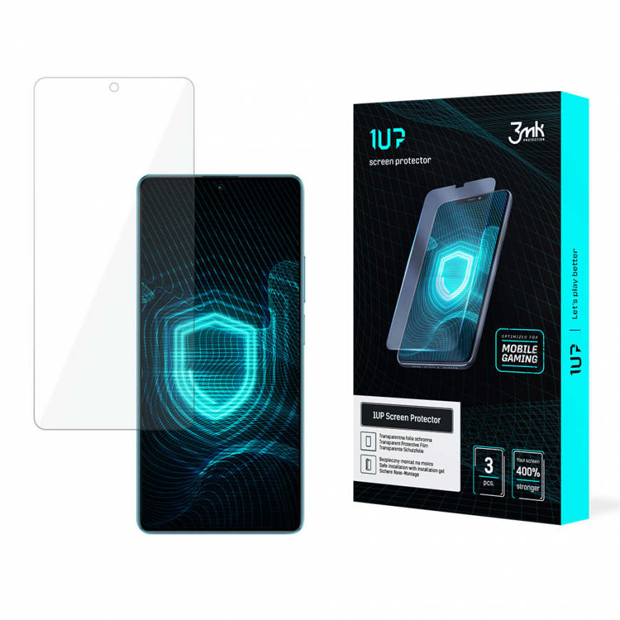 3mk hard glass 'Max Privacy' screen protector for Samsung Galaxy S25 Edge. – 2