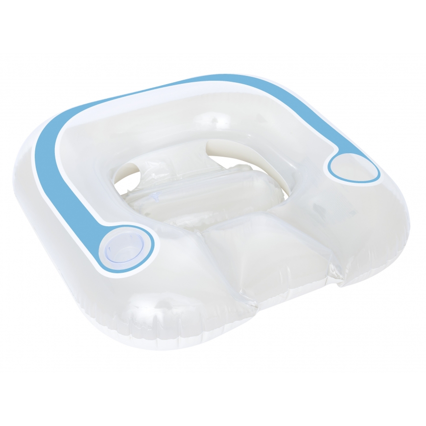 Bestway 43097 allas- & rantakelluke Sininen, Läpinäkyvä Kuvio Vinyyli Uimaistuin – 5