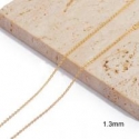 Sagapo Hadek Chunky SHK91 long gold-plated chain Sagapo Hadek Chunky SHK91 long gold-plated chain
