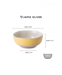 Jamie Oliver keramikas bļodas 16cm Big Love - 4 gab.