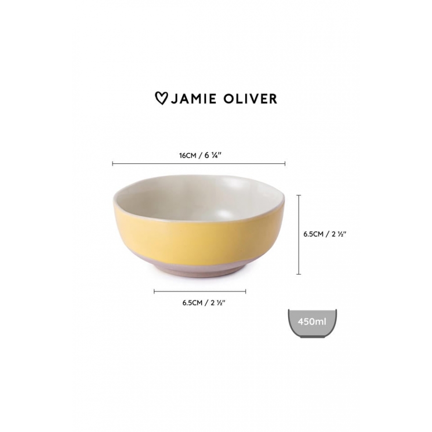 Jamie Oliver keraamiset kulhot 16cm Big Love - 4 kpl