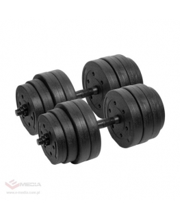 Регулируемые битумные гири 1x20кг REBEL ACTIVE