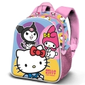 Рюкзак Kelioninis Karactermania Hello Kitty и друзья, 3D, 30 см Рюкзак Kelioninis Karactermania Hello Kitty и друзья, 3D, 30 см